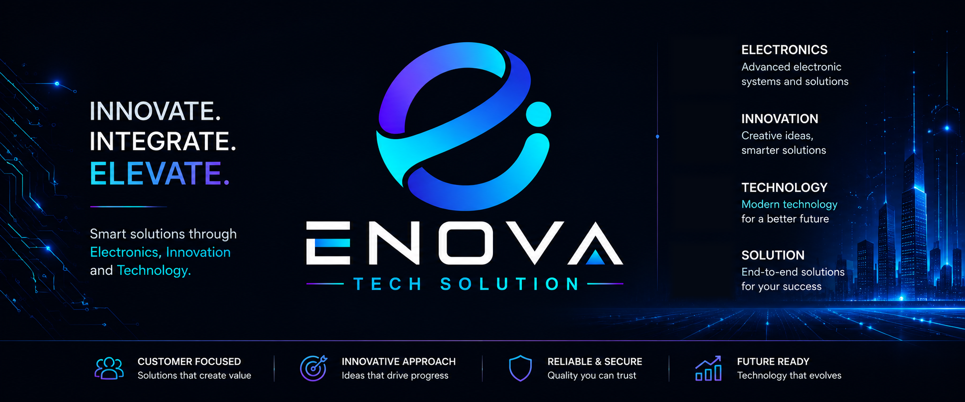 ENOVA TECH SOLUTION - Innovate. Integrate. Elevate.